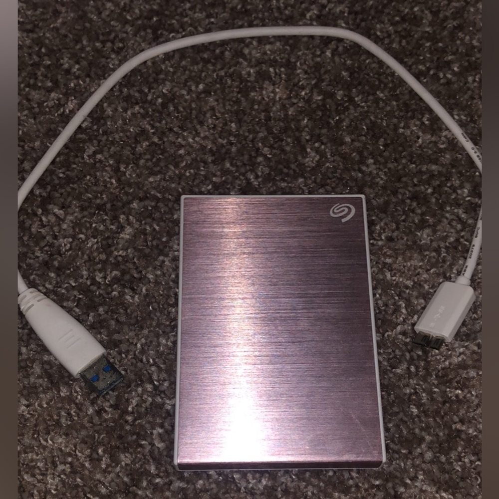 Seagate External Hard Drive (2TB)